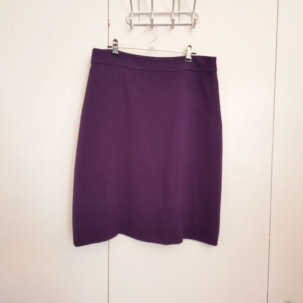NWOT Kate Spade purple A-Line Skirt Sz 10